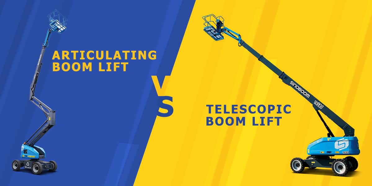 Articulating vs Telescoping Boom Lifts What is the Difference? EMEQ