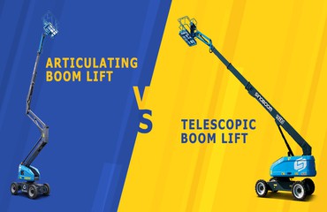 Articulating vs Telescoping Boom Lifts: What is the Difference?